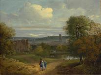 Landscape with Sheep-Thomas Gainsborough-Giclee Print