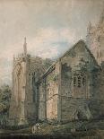 Interior of Tintern Abbey-Thomas Girtin-Giclee Print