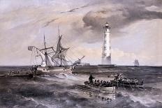 The Lighthouse at Cape Chersonese, Looking South, Crimea, Ukraine, 1855-Thomas Goldsworth Dutton-Giclee Print