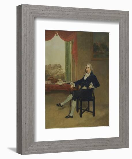 Thomas Graham (1748-1843) Baron Lynedoch of Balgowan, C.1790-Thomas Hickey-Framed Giclee Print