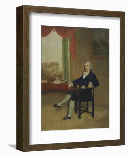 Thomas Graham (1748-1843) Baron Lynedoch of Balgowan, C.1790-Thomas Hickey-Framed Giclee Print