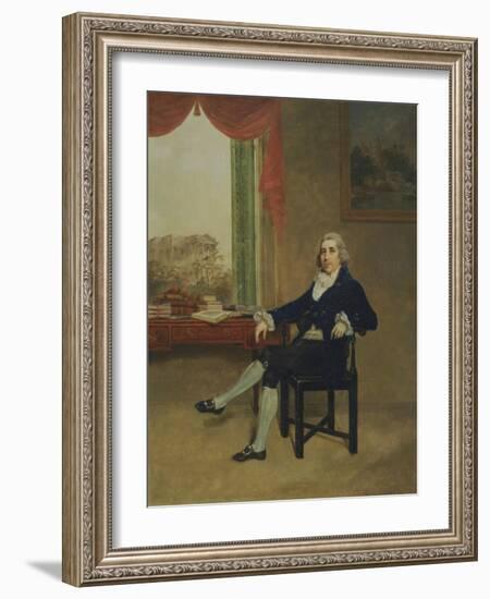 Thomas Graham (1748-1843) Baron Lynedoch of Balgowan, C.1790-Thomas Hickey-Framed Giclee Print
