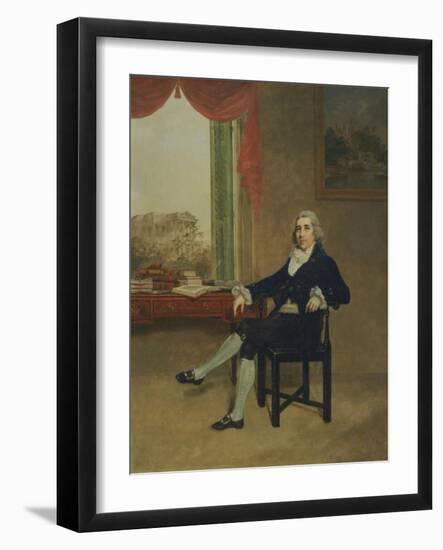 Thomas Graham (1748-1843) Baron Lynedoch of Balgowan, C.1790-Thomas Hickey-Framed Giclee Print