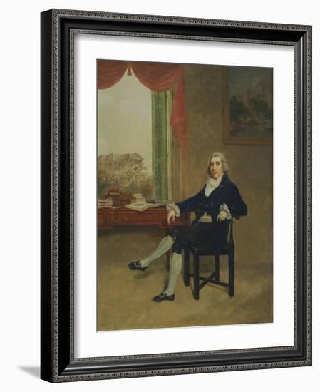 Thomas Graham (1748-1843) Baron Lynedoch of Balgowan, C.1790-Thomas Hickey-Framed Giclee Print