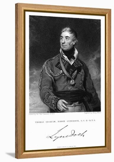 Thomas Graham, Baron Lynedoch (1748-184), British Soldier, 1831-Henry Meyer-Framed Premier Image Canvas