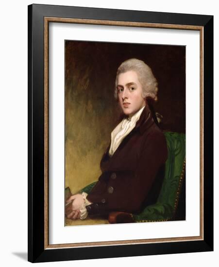 Thomas Grove of Ferne, Wiltshire, 1788 (Oil on Canvas)-George Romney-Framed Giclee Print
