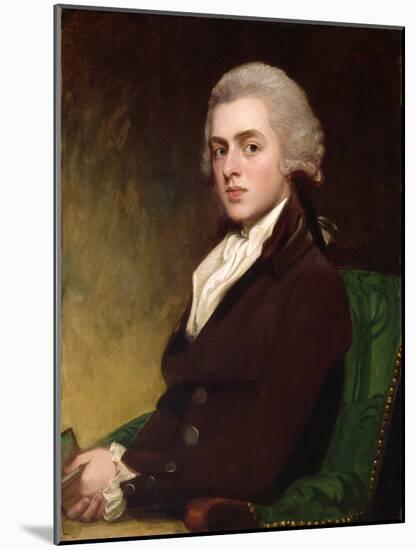 Thomas Grove of Ferne, Wiltshire, 1788 (Oil on Canvas)-George Romney-Mounted Giclee Print