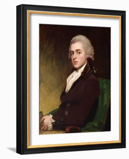 Thomas Grove of Ferne, Wiltshire, 1788 (Oil on Canvas)-George Romney-Framed Giclee Print