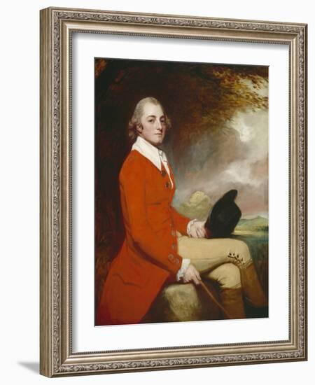 Thomas Grove of Ferne, Wiltshire, 1788 (Oil on Canvas)-George Romney-Framed Giclee Print