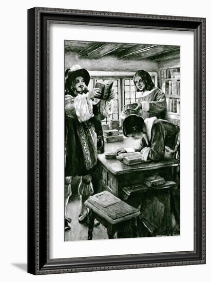 Thomas Guy, Bookshop-Arthur A Dixon-Framed Art Print