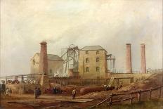 Bottom of the Shaft, Walbottle Colliery-Thomas H. Hair-Laminated Giclee Print