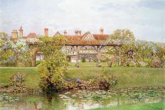 Great Tangley Manor, Surrey, with the Lily Pond and Covered Walk-Thomas H. Hunn-Giclee Print
