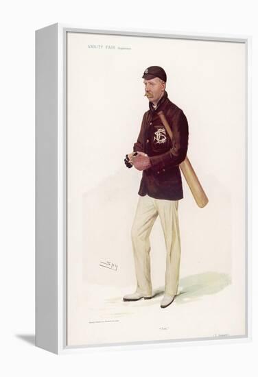 Thomas Hayward English Cricketer-Spy (Leslie M. Ward)-Framed Premier Image Canvas