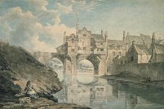 Elvet Bridge, Durham, 18th Century-Thomas Hearne-Giclee Print