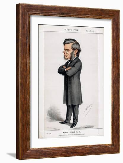 Thomas Henry Huxley, British Biologist, 1871-Carlo Pellegrini-Framed Giclee Print