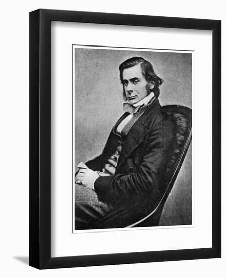 Thomas Henry Huxley, British Biologist, 19th Century-null-Framed Giclee Print