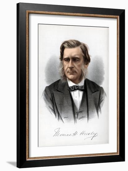 Thomas Henry Huxley, English Biologist, C1890-Petter & Galpin Cassell-Framed Giclee Print