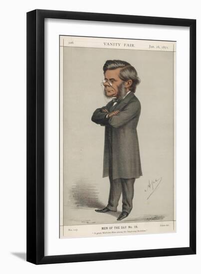 Thomas Henry Huxley Scientist-Carlo Pellegrini-Framed Art Print