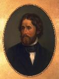 Jefferson Davis, President of the Confederate (Southern) States-Thomas Hicks-Framed Giclee Print