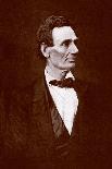 Portrait of Abe Lincoln-Thomas Hicks-Art Print