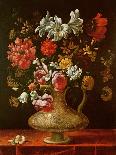 Still Life with Flowers-Thomas Hiepes-Mounted Giclee Print