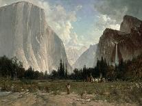 Vernal Falls, Yosemite, 1889-Thomas Hill-Framed Giclee Print