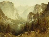 Vernal Falls, Yosemite, 1889-Thomas Hill-Mounted Giclee Print