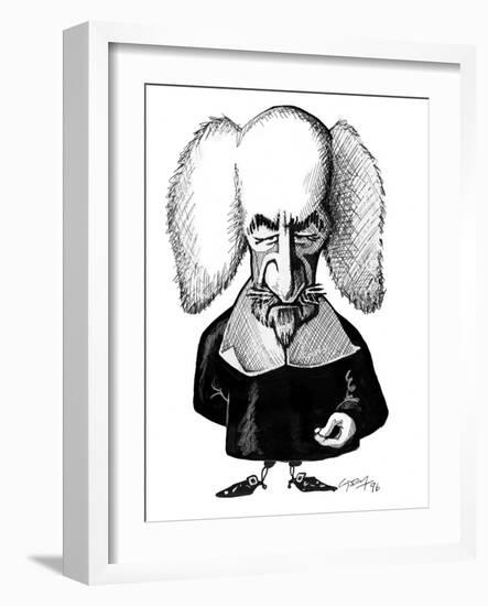 Thomas Hobbes, Caricature-Gary Gastrolab-Framed Photographic Print