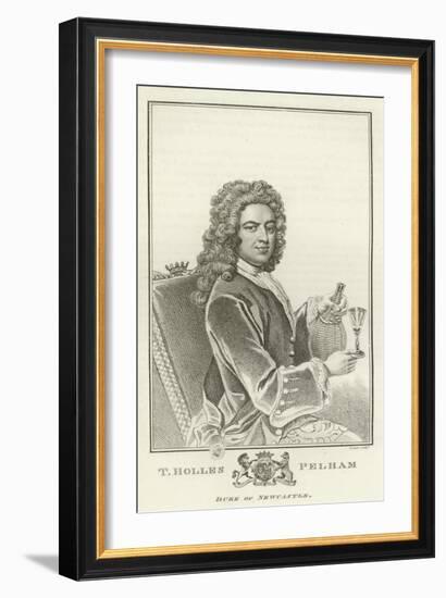 Thomas Holles Pelham, Duke of Newcastle-Godfrey Kneller-Framed Giclee Print