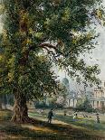 View of Soho Square and the Catholic Chapel, 1850-Thomas Hosmer Shepherd-Giclee Print