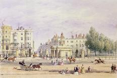 The Coliseum and Part of the Lake, Regent's Park, London-Thomas Hosmer Shepherd-Giclee Print