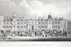View of Soho Square and the Catholic Chapel, 1850-Thomas Hosmer Shepherd-Giclee Print