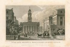Grosvenor Gate and the New Lodge, 1851-Thomas Hosmer Shepherd-Giclee Print