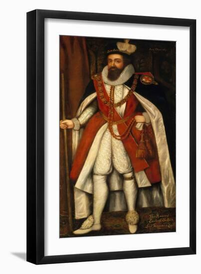 Thomas Howard, 1St Earl of Suffolk (1561-1626), 1617 (Oil on Canvas)-Daniel Mytens-Framed Giclee Print