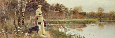 The Rose Garden, 1903-Thomas James Lloyd-Giclee Print