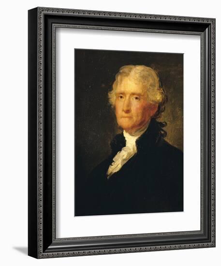 Thomas Jefferson (1743-1826) Third President of the United States of America (1801-1809)-George Peter Alexander Healy-Framed Giclee Print