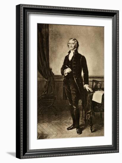 Thomas Jefferson 1743-1826-null-Framed Art Print