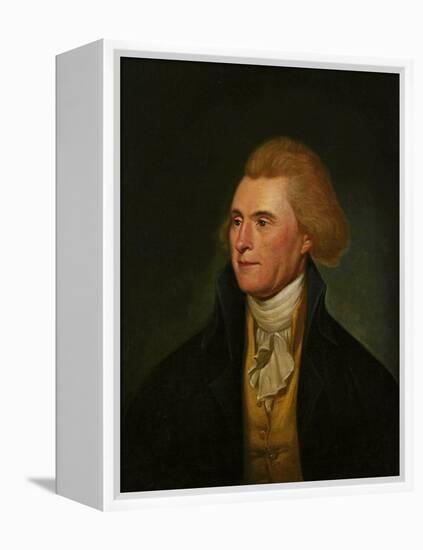 Thomas Jefferson, 1776-Charles Willson Peale-Framed Premier Image Canvas