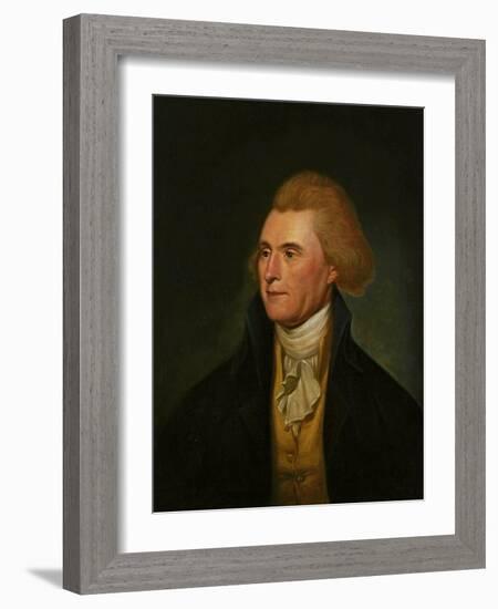 Thomas Jefferson, 1776-Charles Willson Peale-Framed Giclee Print