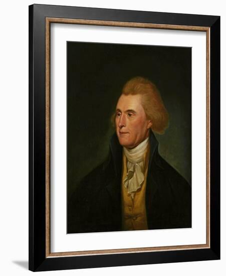 Thomas Jefferson, 1776-Charles Willson Peale-Framed Giclee Print