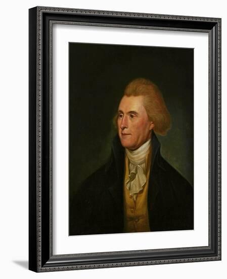 Thomas Jefferson, 1776-Charles Willson Peale-Framed Giclee Print