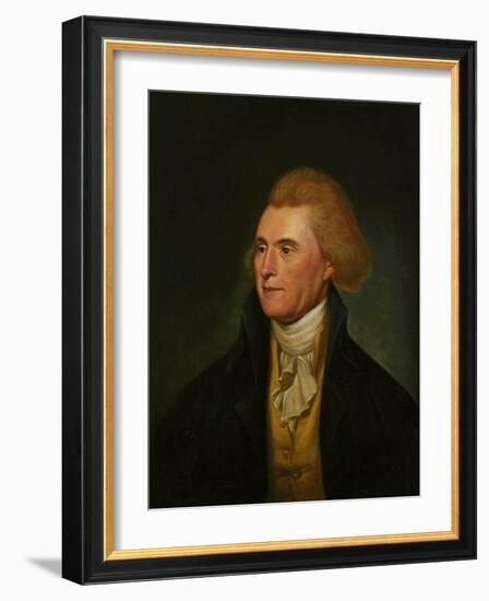 Thomas Jefferson, 1776-Charles Willson Peale-Framed Giclee Print