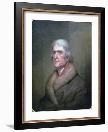 Thomas Jefferson, 1805-Rembrandt Peale-Framed Giclee Print
