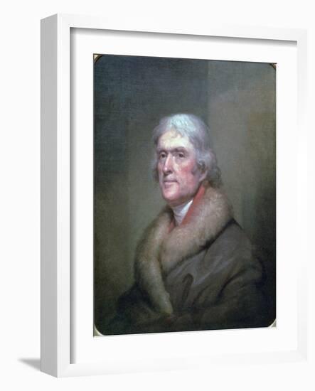 Thomas Jefferson, 1805-Rembrandt Peale-Framed Giclee Print