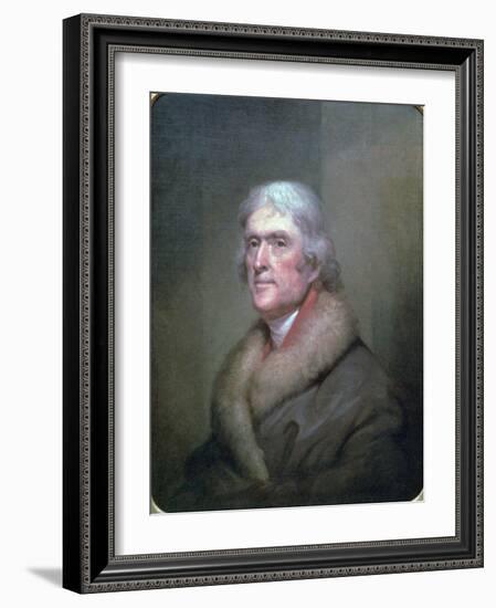 Thomas Jefferson, 1805-Rembrandt Peale-Framed Giclee Print