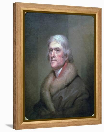 Thomas Jefferson, 1805-Rembrandt Peale-Framed Premier Image Canvas