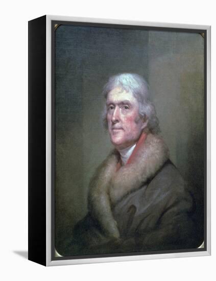 Thomas Jefferson, 1805-Rembrandt Peale-Framed Premier Image Canvas