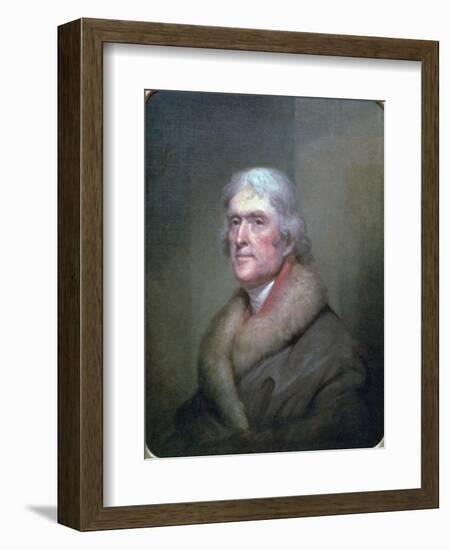 Thomas Jefferson, 1805-Rembrandt Peale-Framed Giclee Print