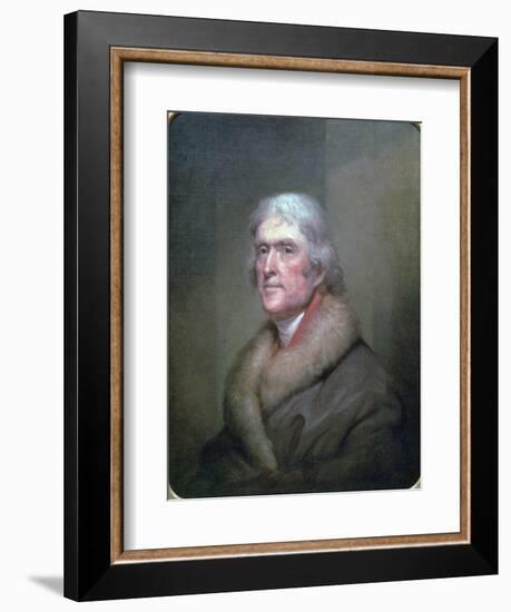 Thomas Jefferson, 1805-Rembrandt Peale-Framed Giclee Print