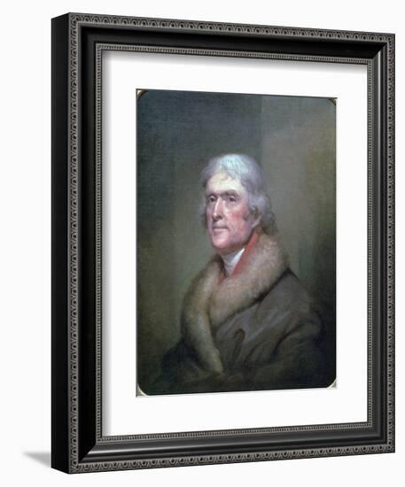 Thomas Jefferson, 1805-Rembrandt Peale-Framed Giclee Print